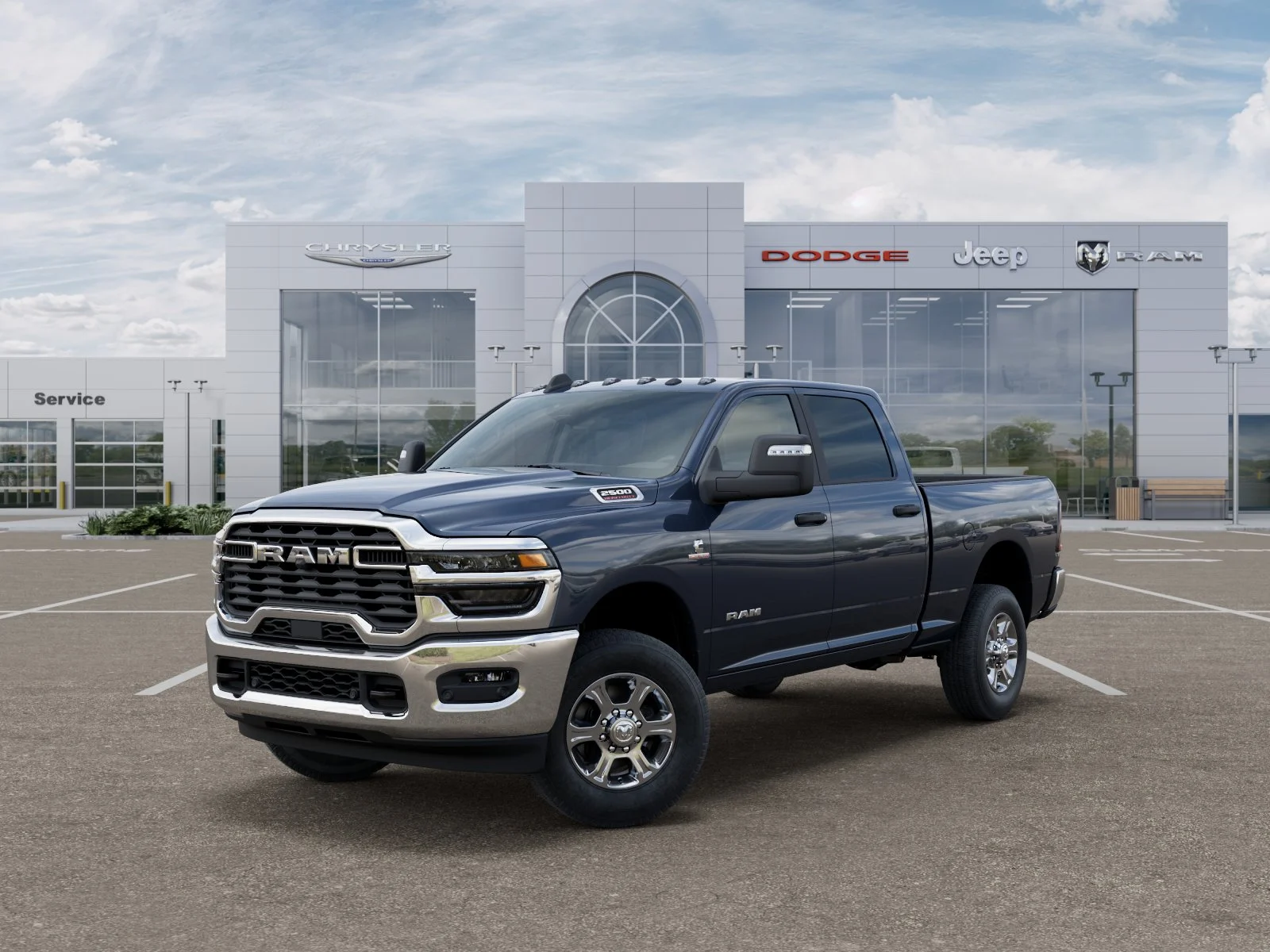 New 2026 Forged Blue Metallic RAM Big Horn image 28