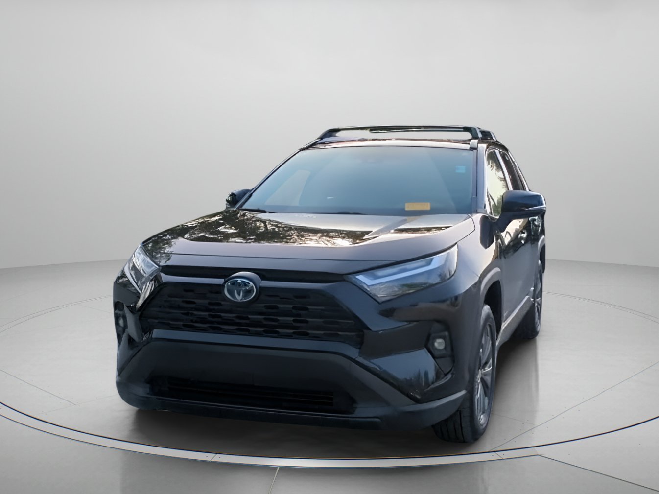 Used 2023 Midnight Black Metallic Toyota Hybrid XLE Premium image 8