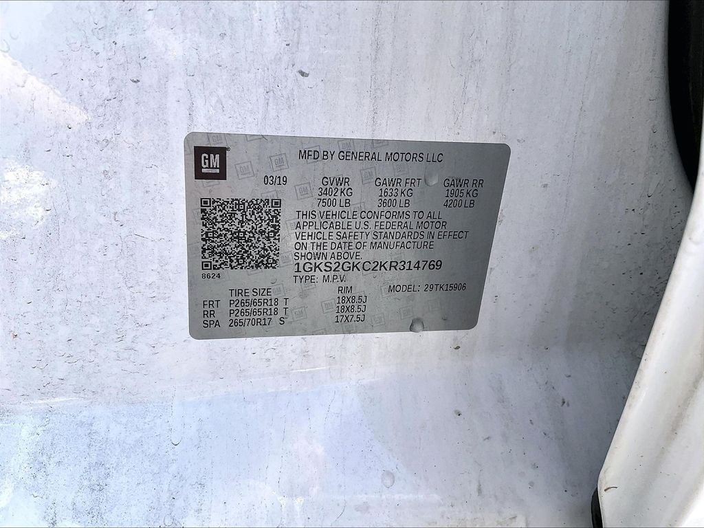 Used 2019 Summit White GMC SLT image 6