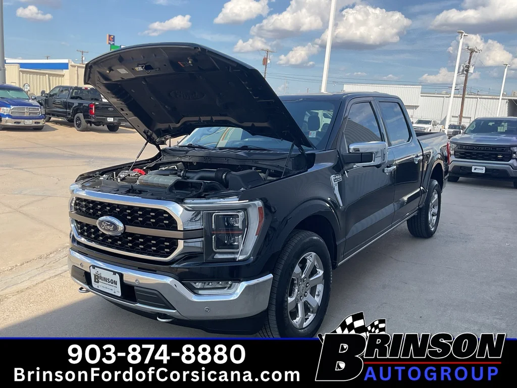 Used 2022 Agate Black Metallic Ford King Ranch image 13