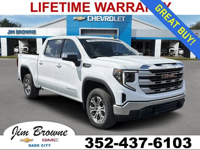 New 2026 Summit White GMC SLE image 1