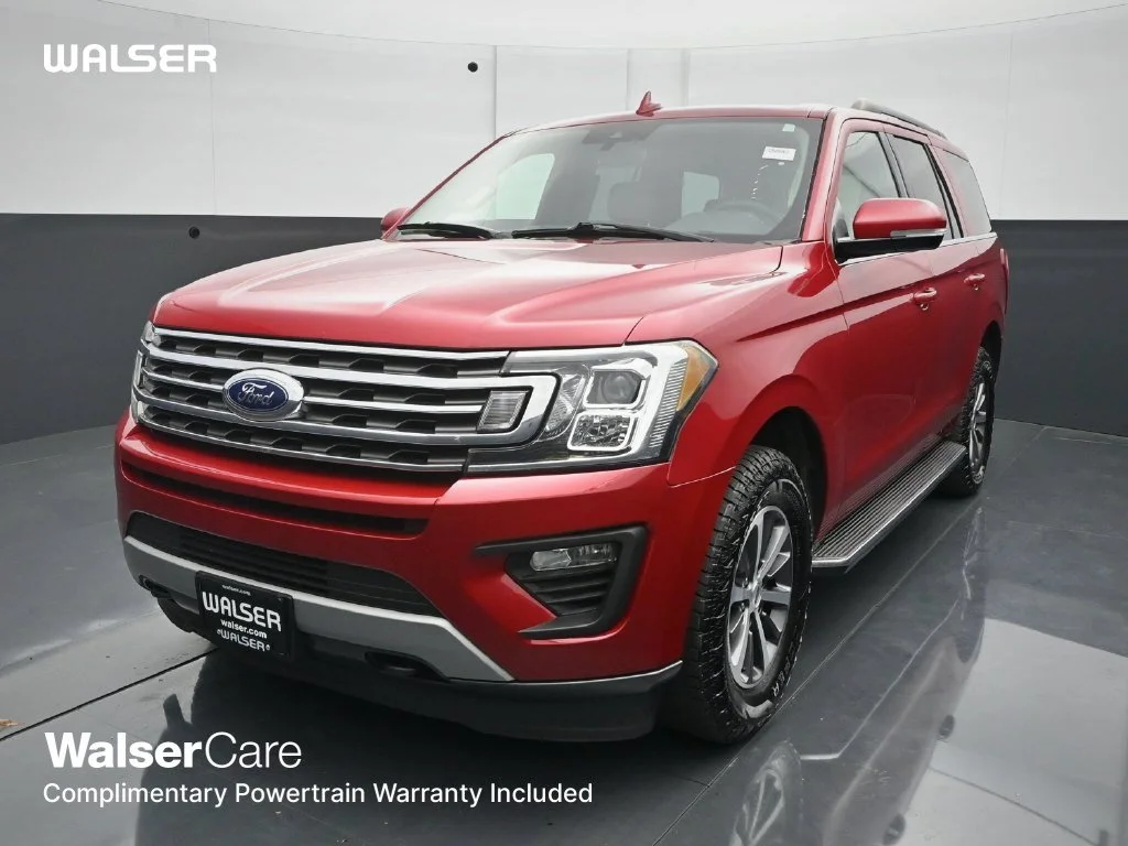 Used 2020 Red Metallic Ford XLT image 1