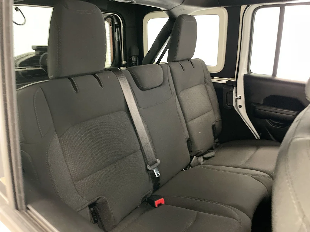 Used 2021 Bright White Clear Coat Jeep Willys image 27