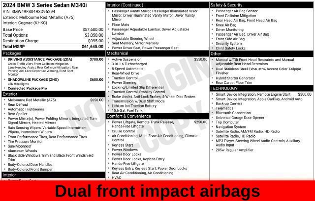 2024 BMW 3 Series M340i - Photo 58