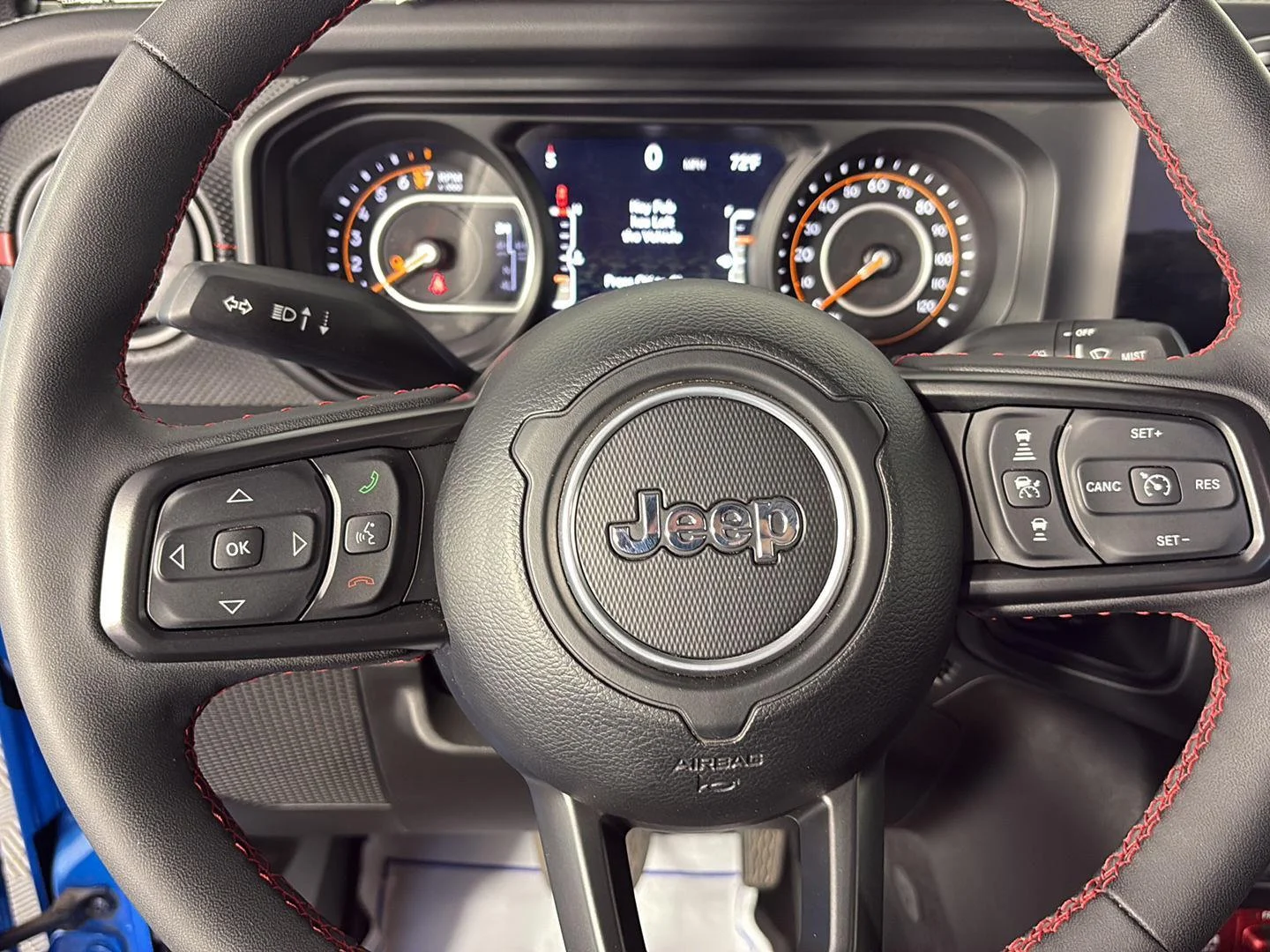 Used 2024 Hydro Blue Pearlcoat Jeep Rubicon X image 46