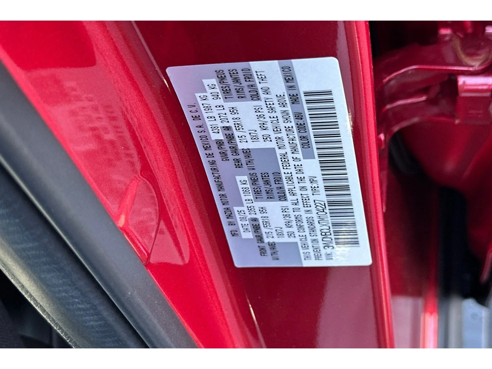 Used 2026 Soul Red Crystal Metallic Mazda 2.5 S Preferred image 23