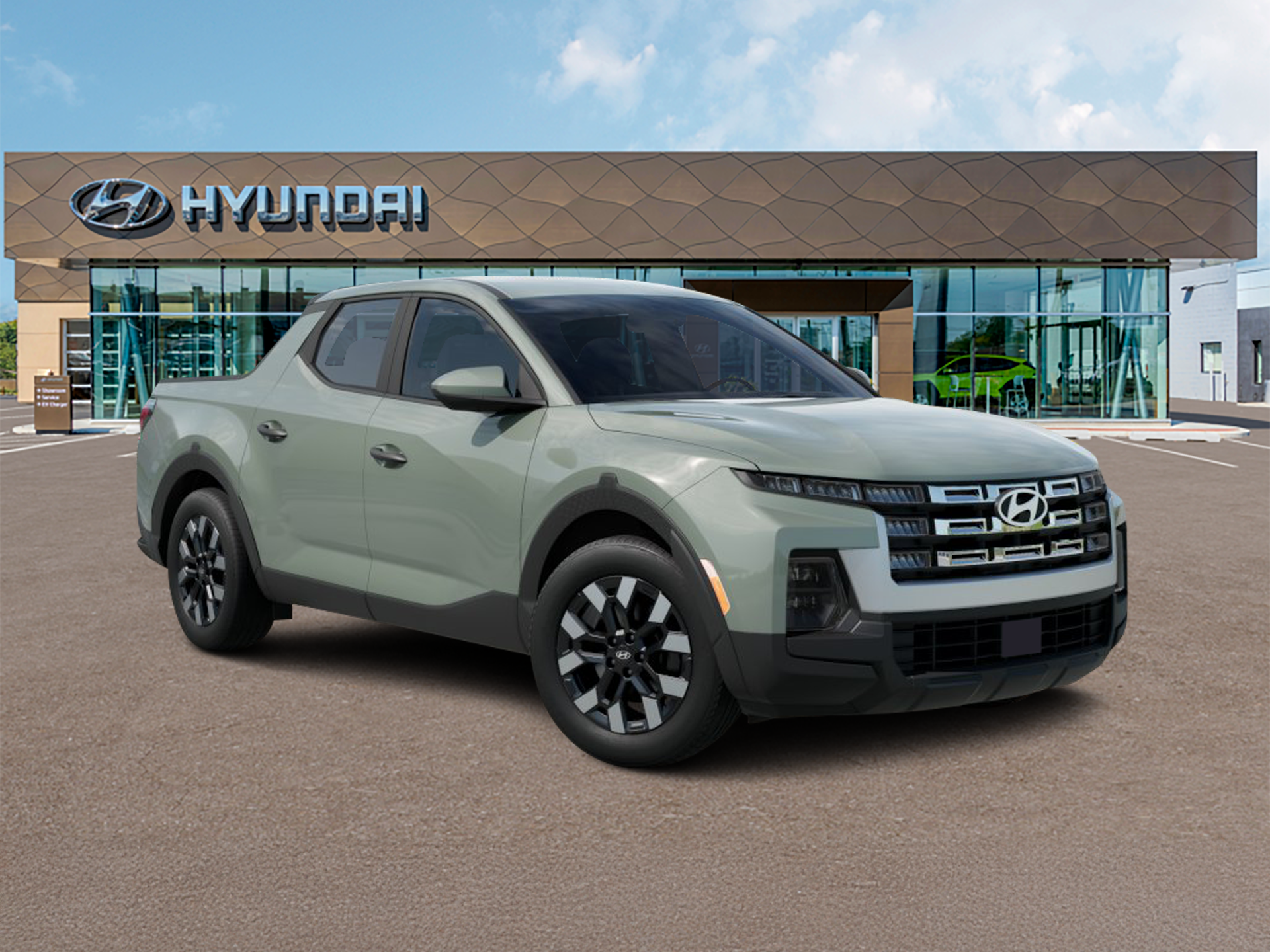 New 2027 Green Hyundai SE AWD image 7