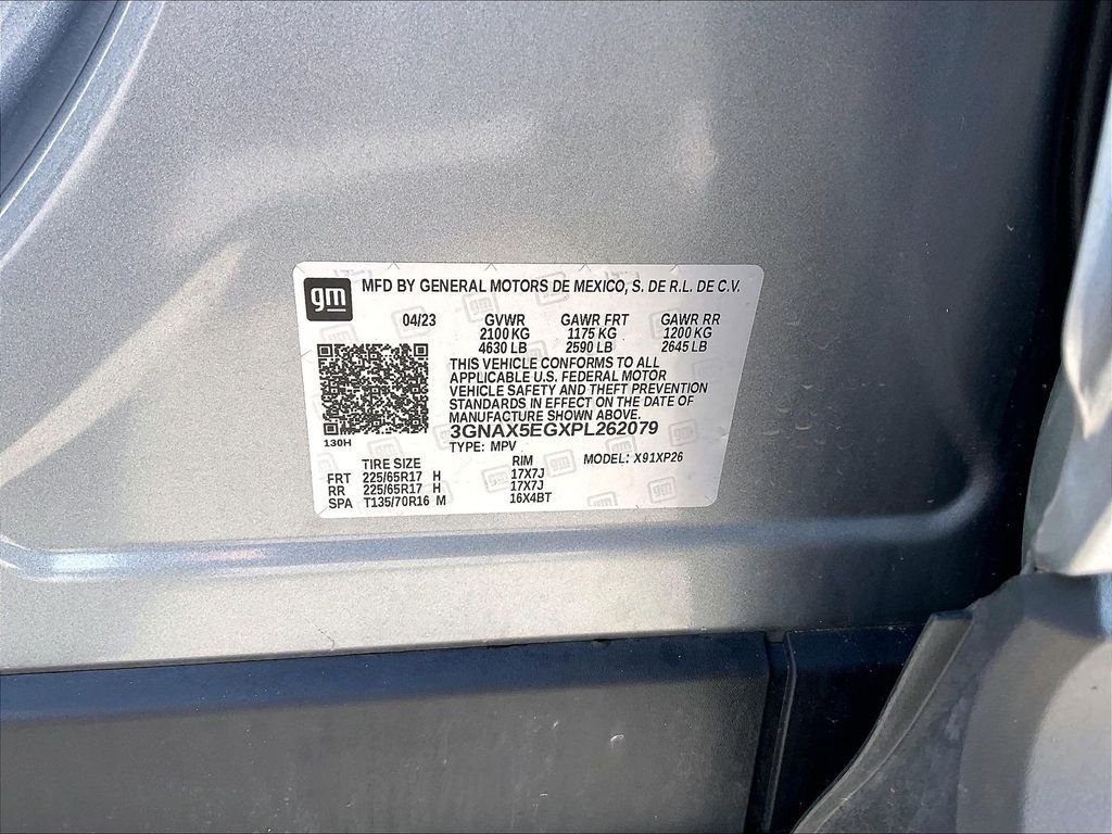 Used 2023 Sterling Gray Metallic Chevrolet LS image 30