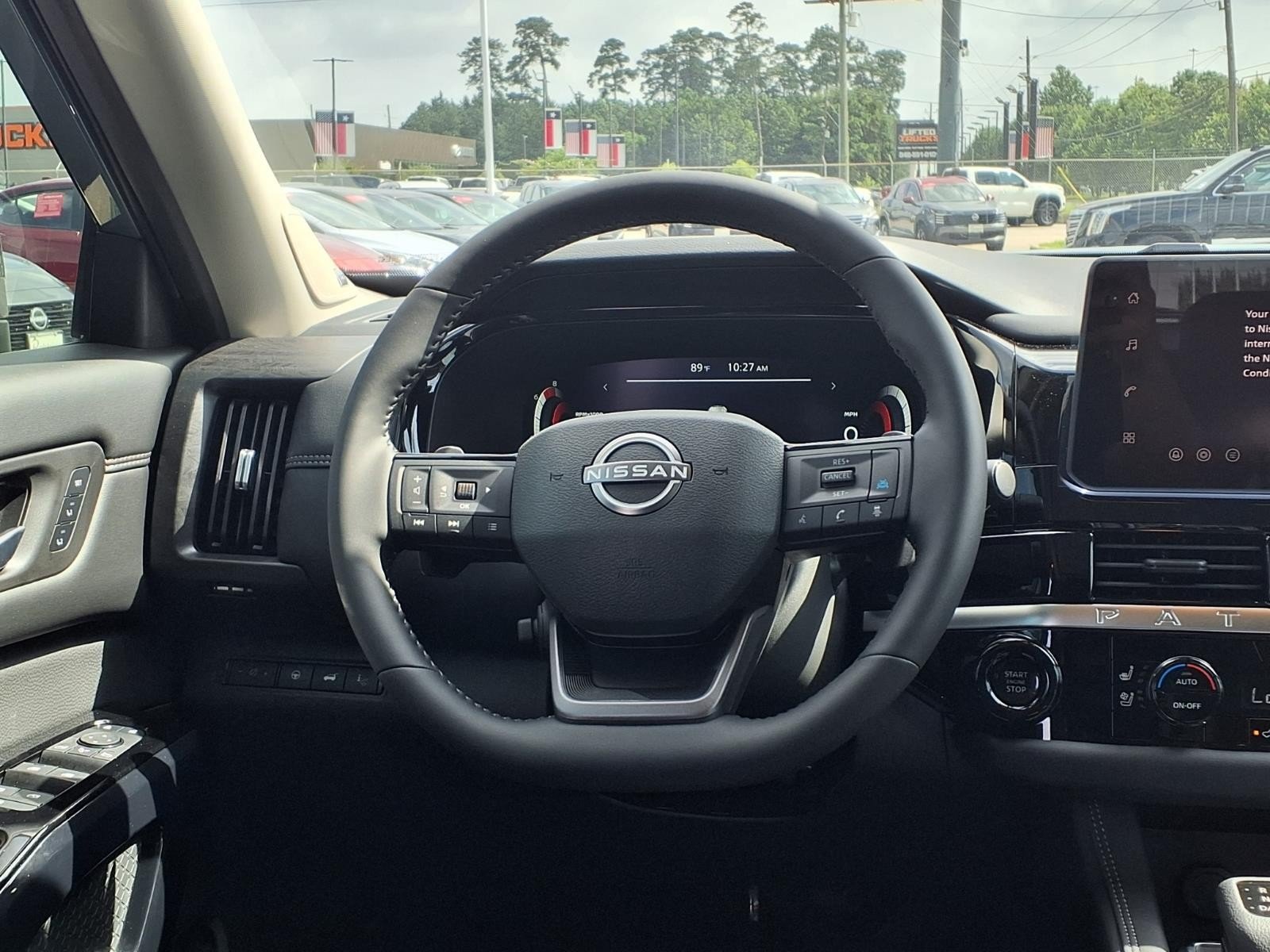 2026 Nissan Pathfinder Platinum Green at Robbins Nissan