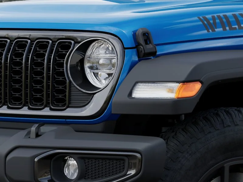 New 2026 Hydro Blue Pearl-Coat Exterior Paint Jeep Willys image 21