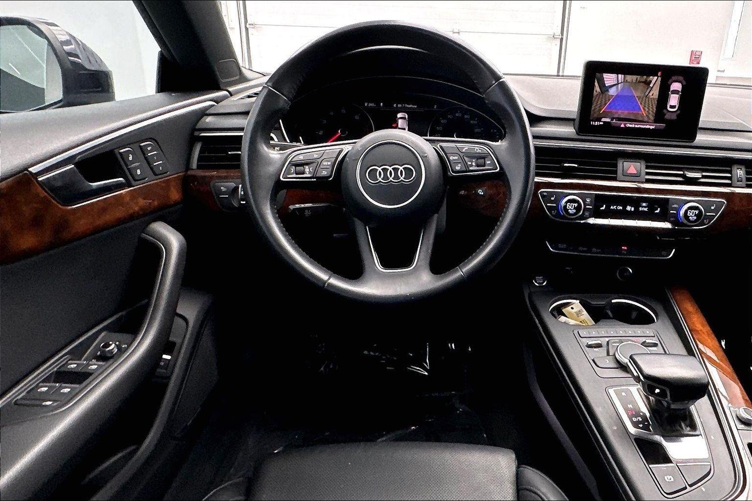 Used 2018 Moonlight Blue Metallic Audi Premium Plus image 11