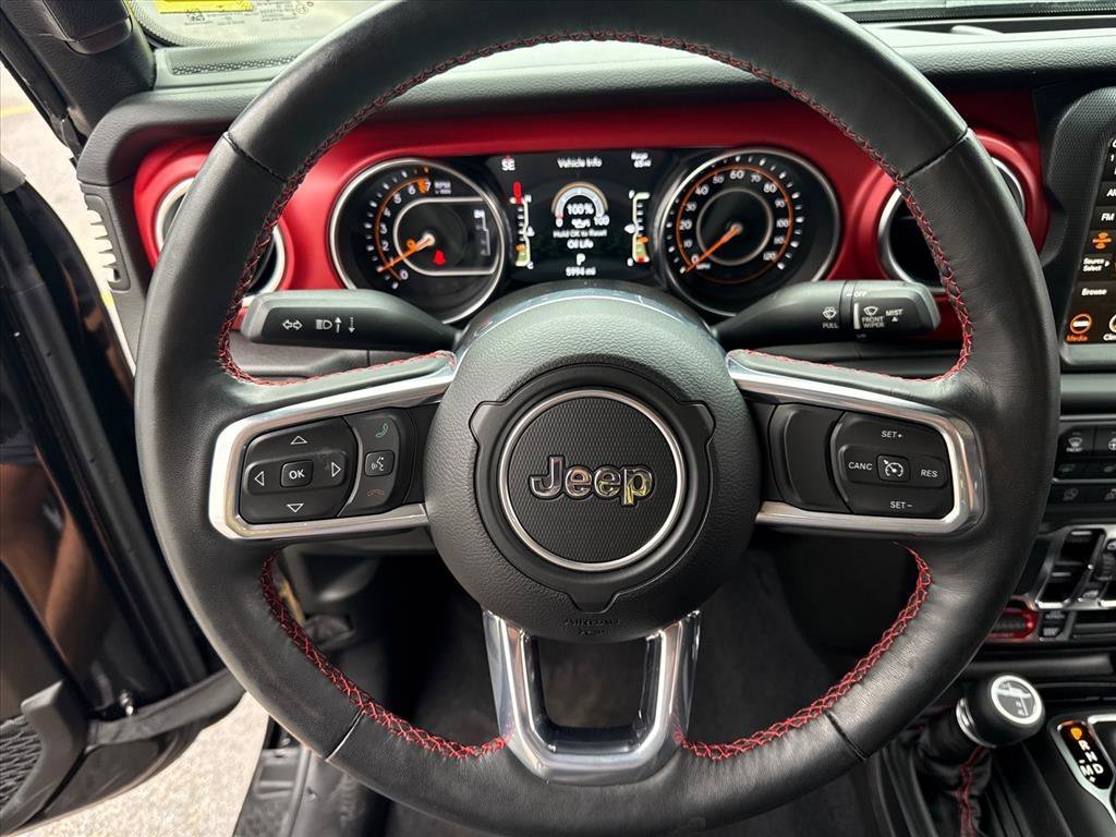Used 2023 Black Clearcoat Jeep Rubicon image 10