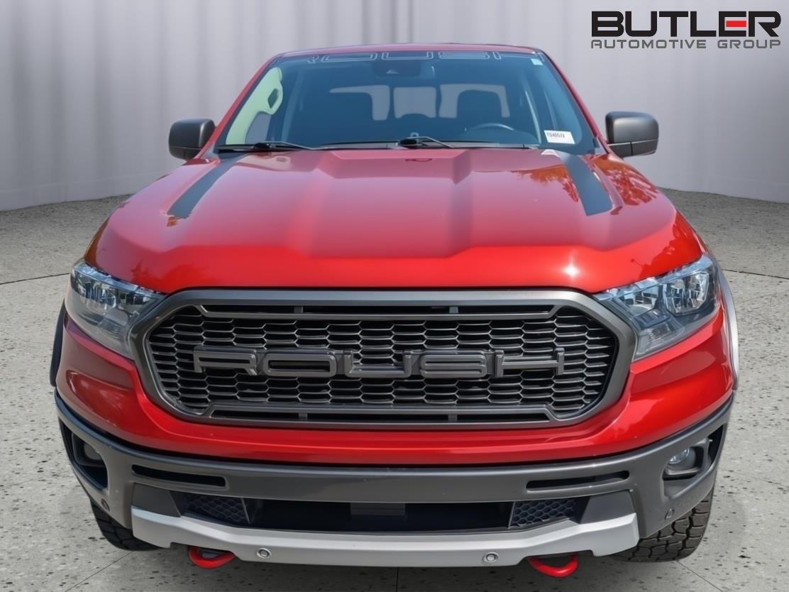 Used 2022 Hot Pepper Red Metallic Tinted Clearcoat Ford XLT image 11