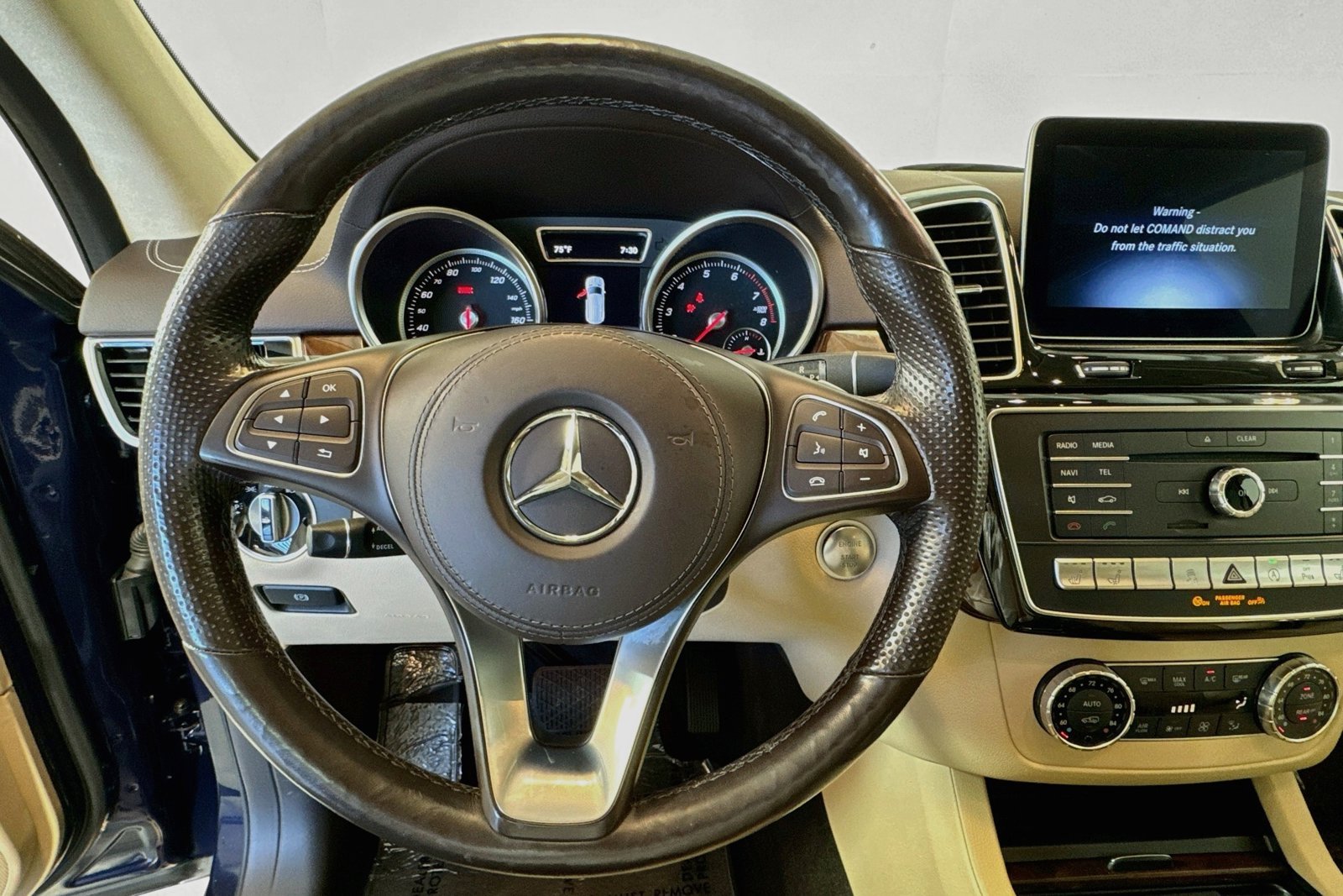 Used 2019 Lunar Blue Metallic Mercedes-Benz GLS 550 image 11