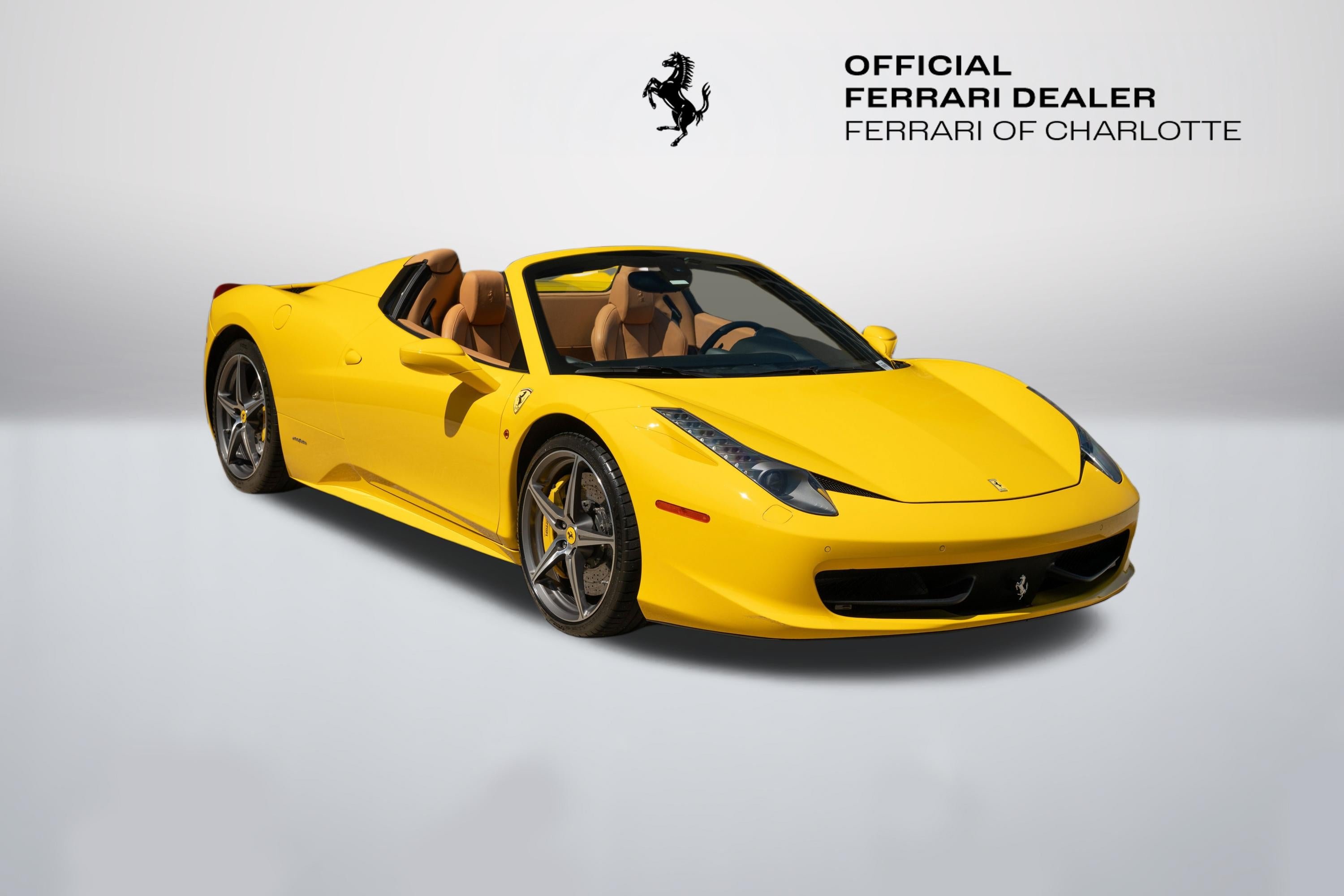 Certified Used 2014 Giallo Modena Ferrari  image 1