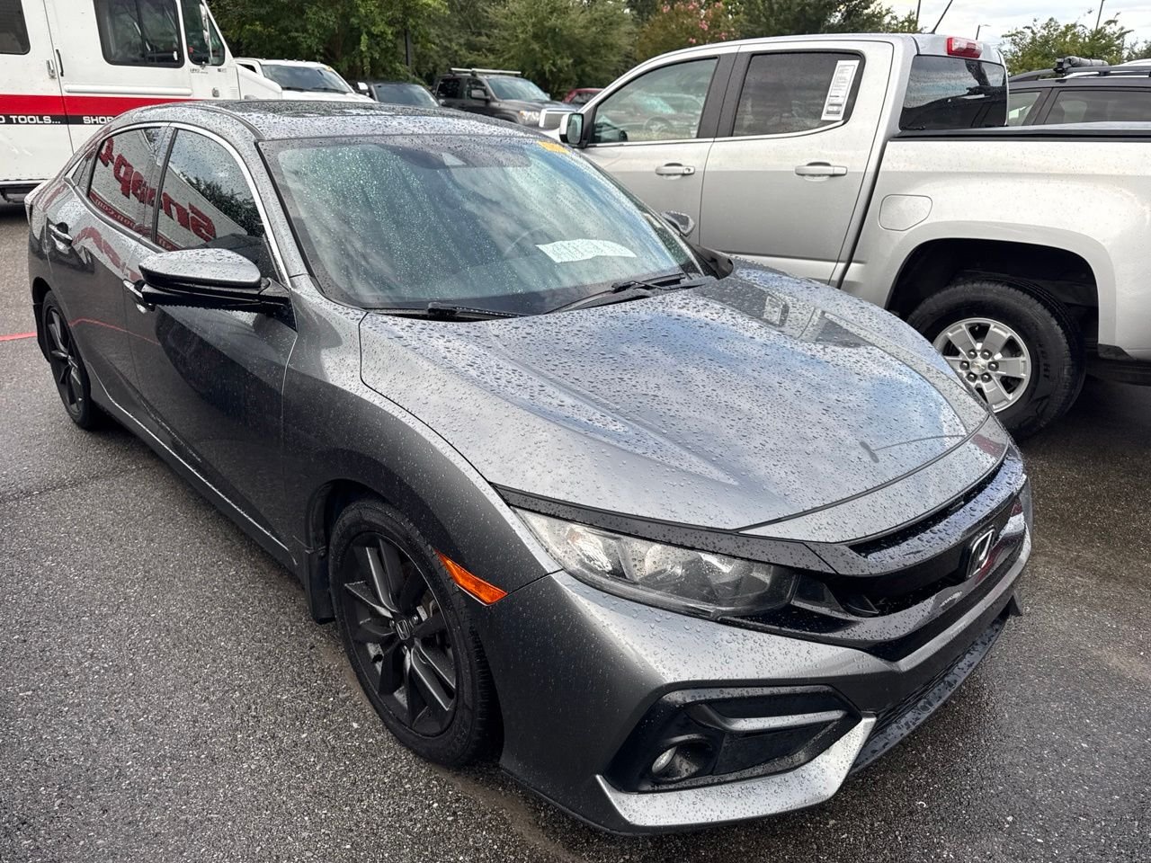 Used 2020 Gray Honda EX image 2