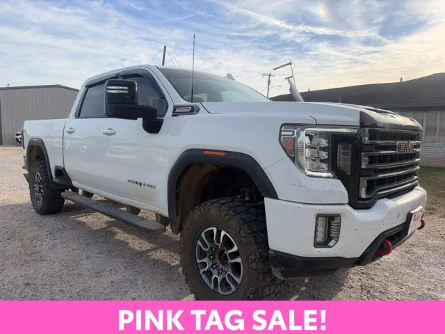 Used 2021 White GMC AT4 image 1