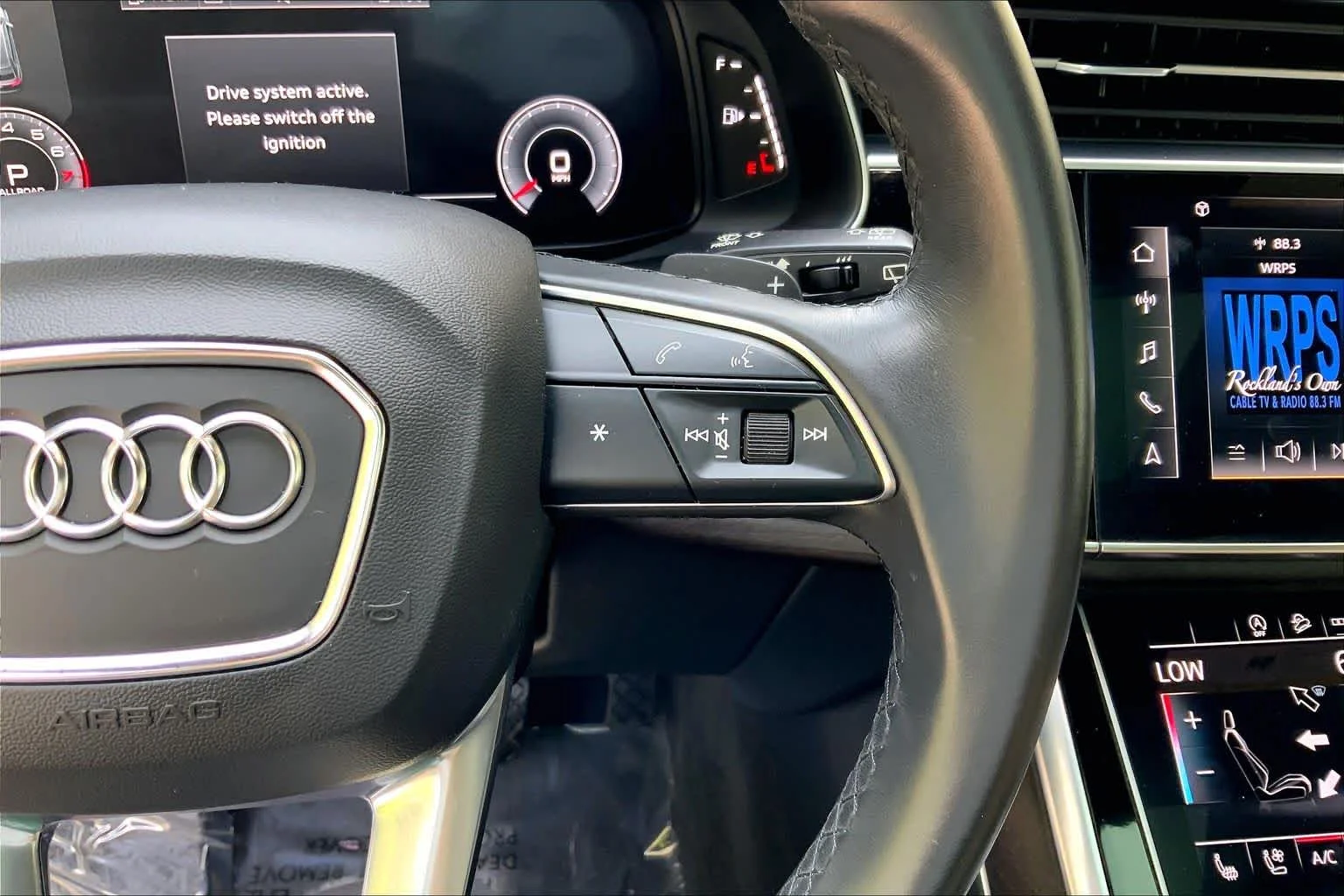 Used 2021 Glacier White Metallic Audi Premium Plus image 24