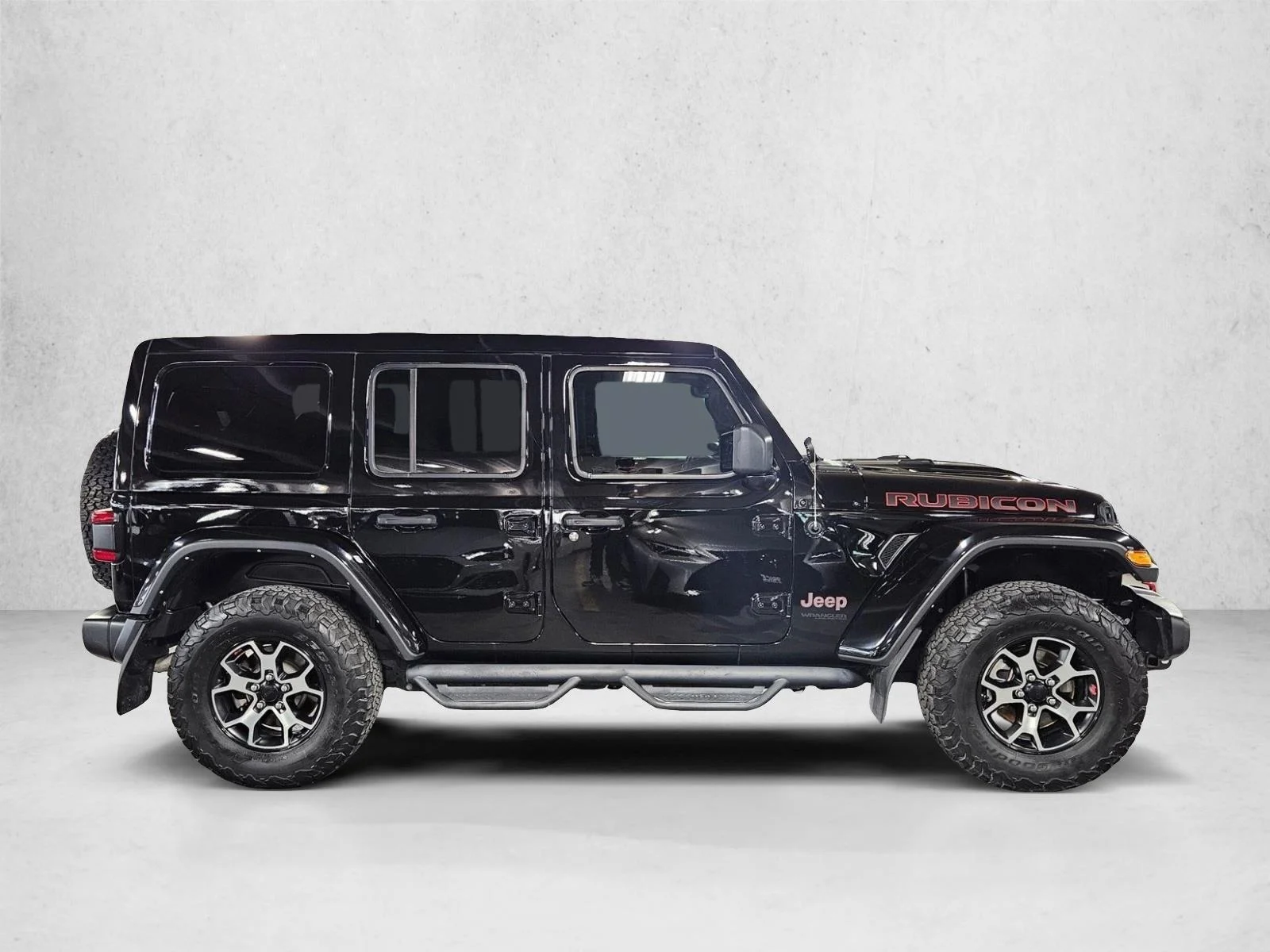 Used 2021 Black Clearcoat Jeep Unlimited Rubicon image 4
