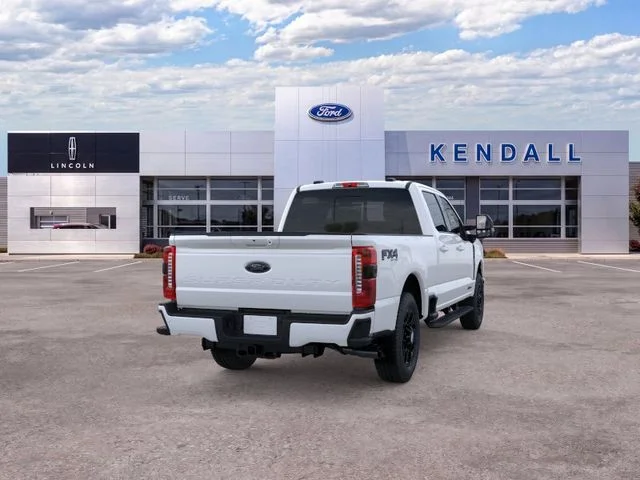 New 2026 White Metallic Ford Lariat image 8