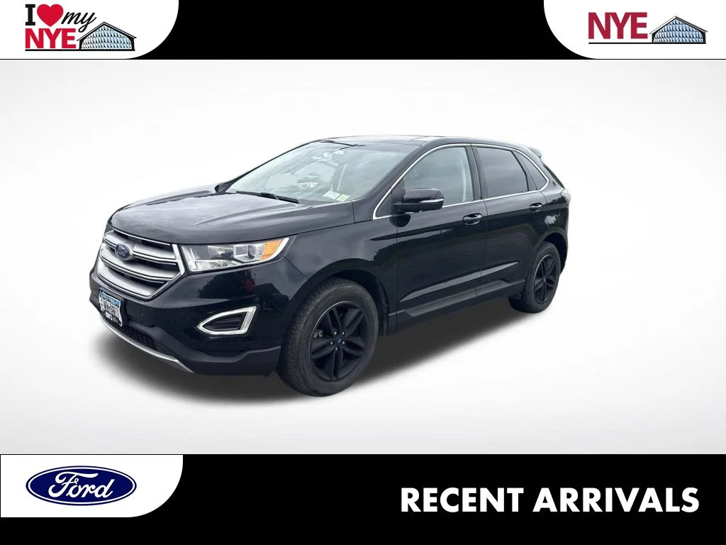 Used 2018 Black Ford SEL image 1