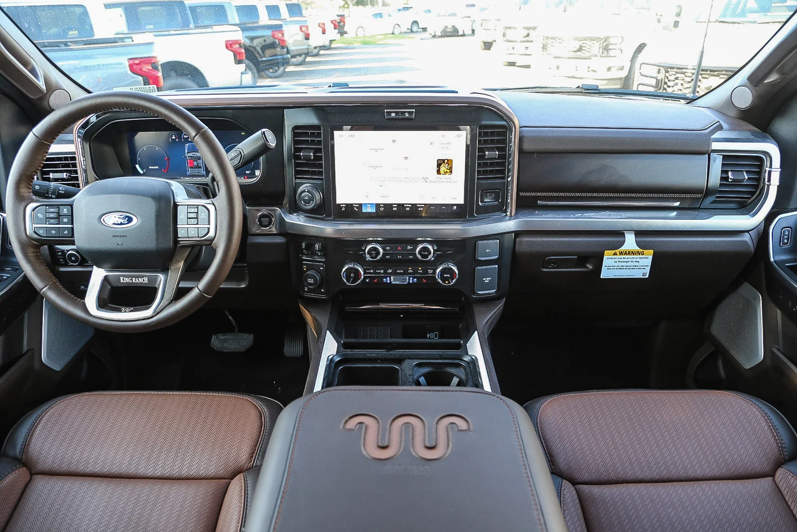 New 2026 Star White Metallic Tri-Coat Ford F-250® King Ranch® image 14