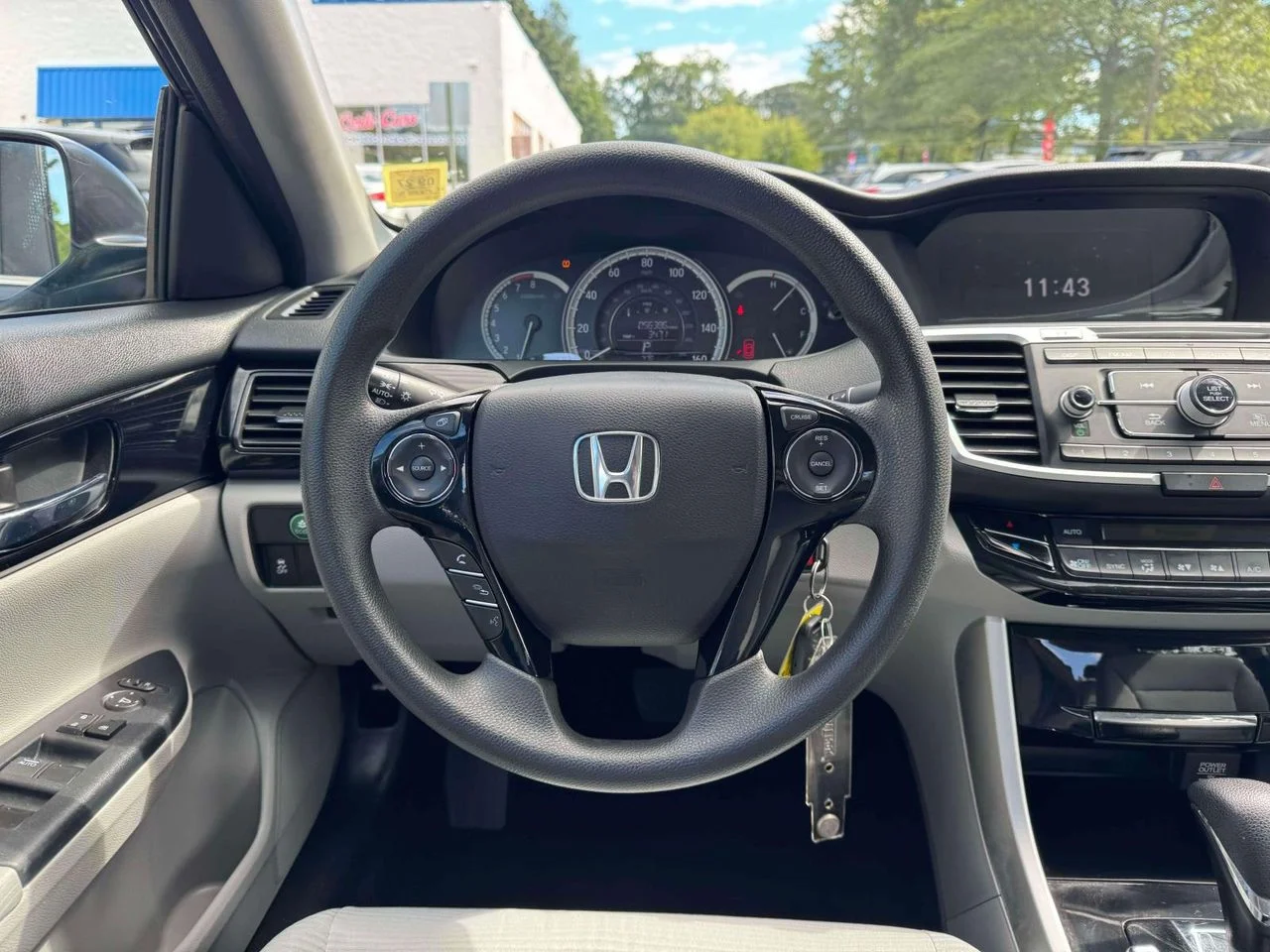 Used 2017 Deep Blue Opal Metallic Honda LX image 23