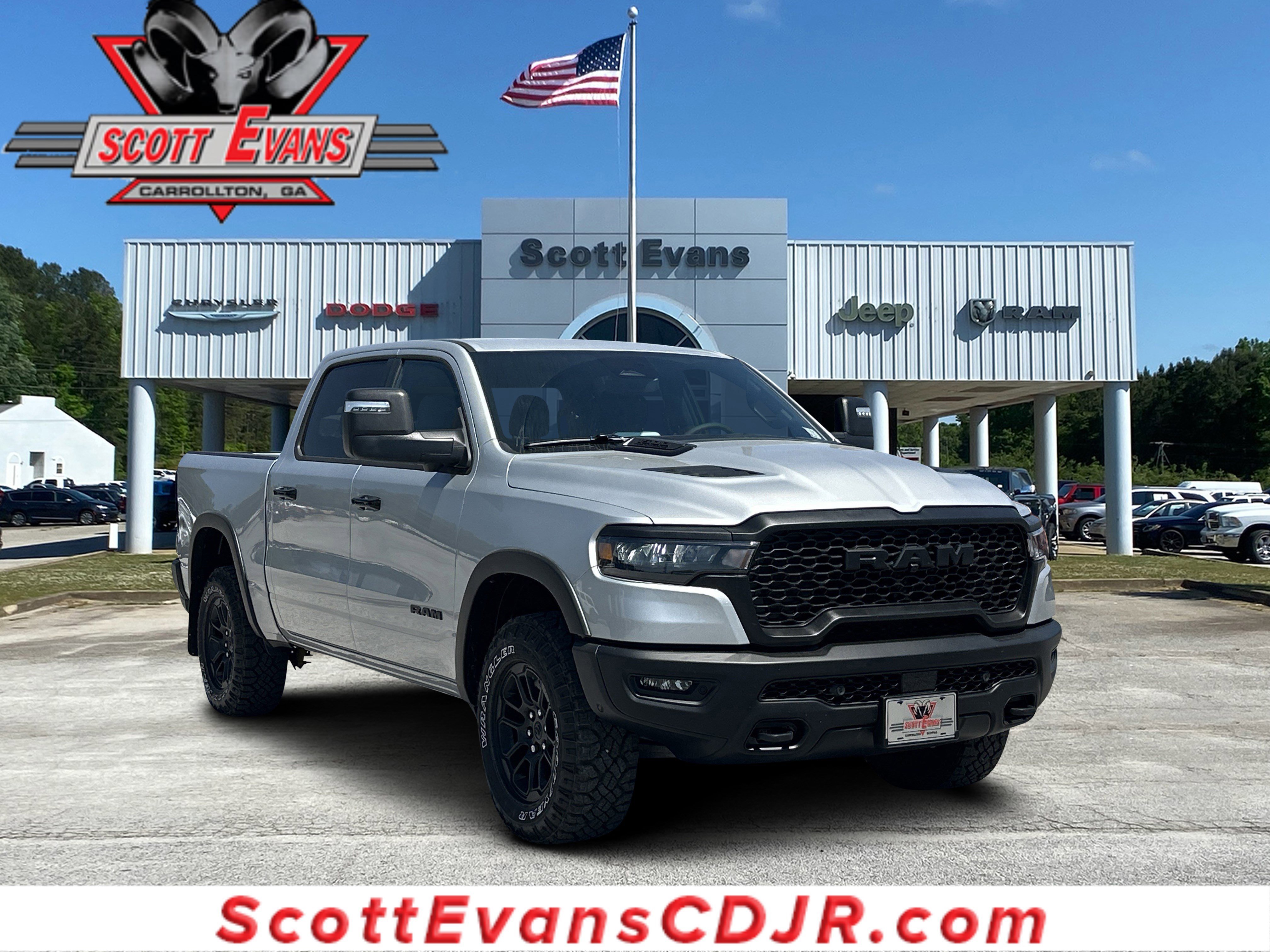 New 2026 Silver Zynith Exterior Paint RAM Rebel image 1