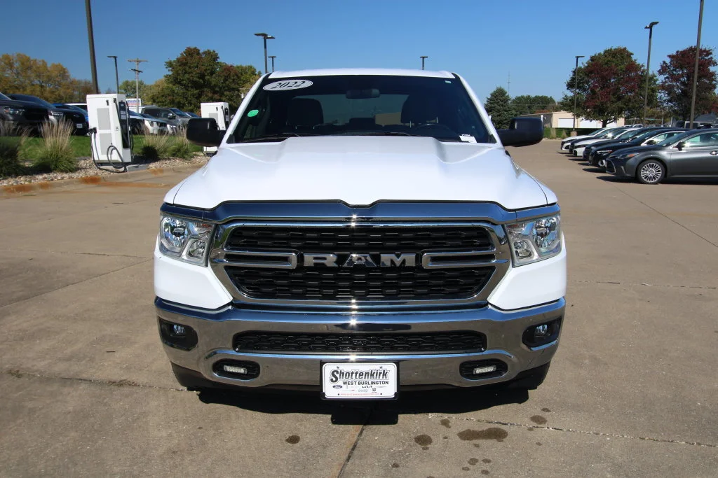Used 2022 Bright White Clearcoat Ram Big Horn/Lone Star image 2