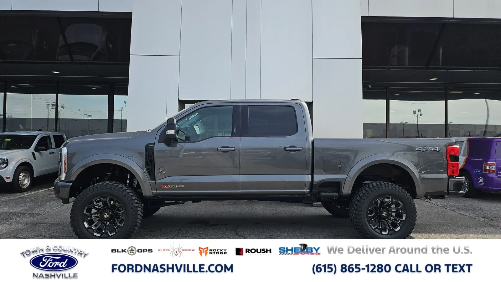 New 2026 Carbonized Gray Metallic Ford Black Widow 4WD image 1