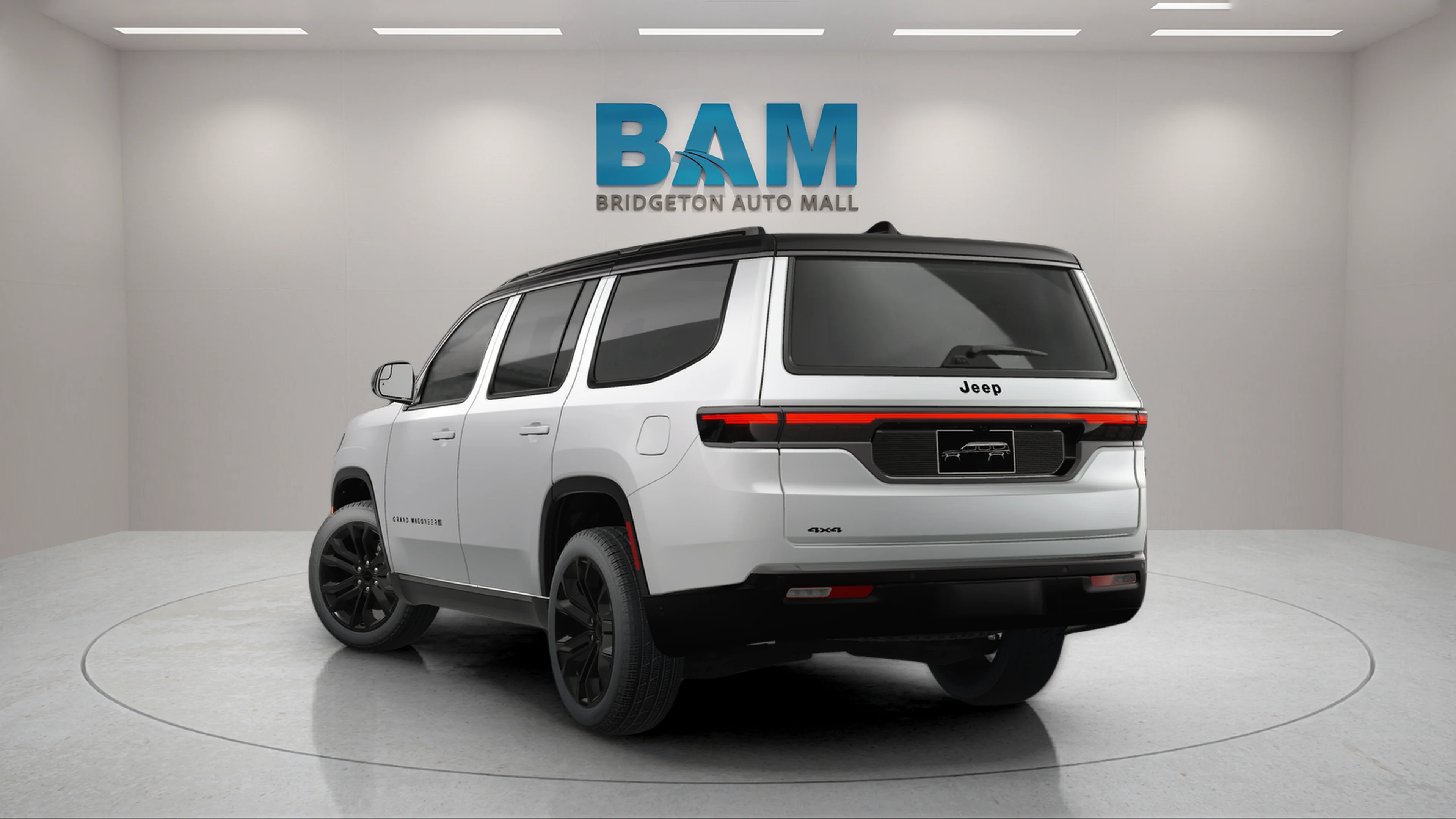 New 2026 Bright White Clear-Coat Exterior Paint Jeep Summit Obsidian image 10
