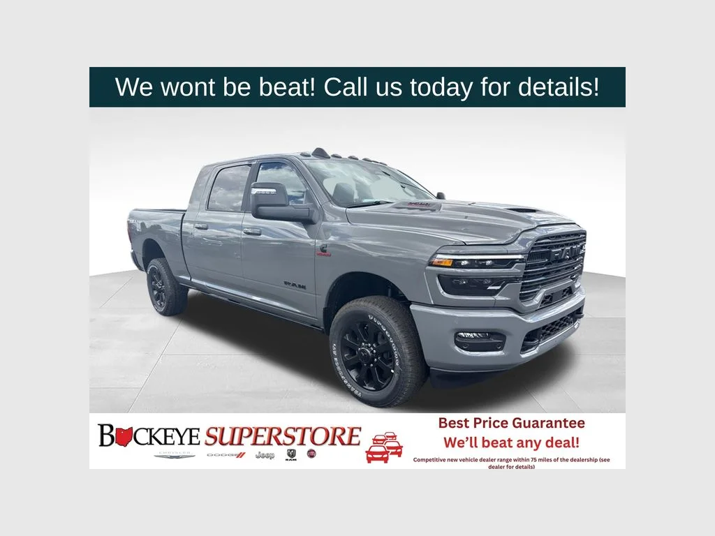 New 2026 Ceramic Gray Clear-Coat Exterior Paint RAM LARAMIE image 1