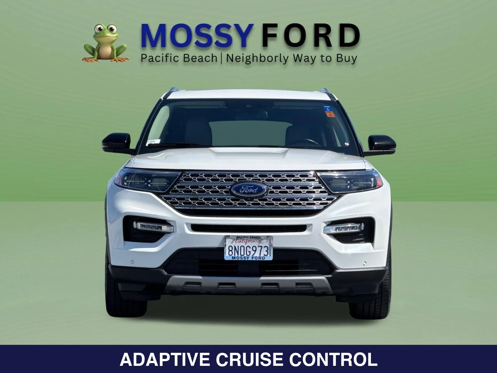 Certified Used 2020 White Metallic Ford Limited image 10