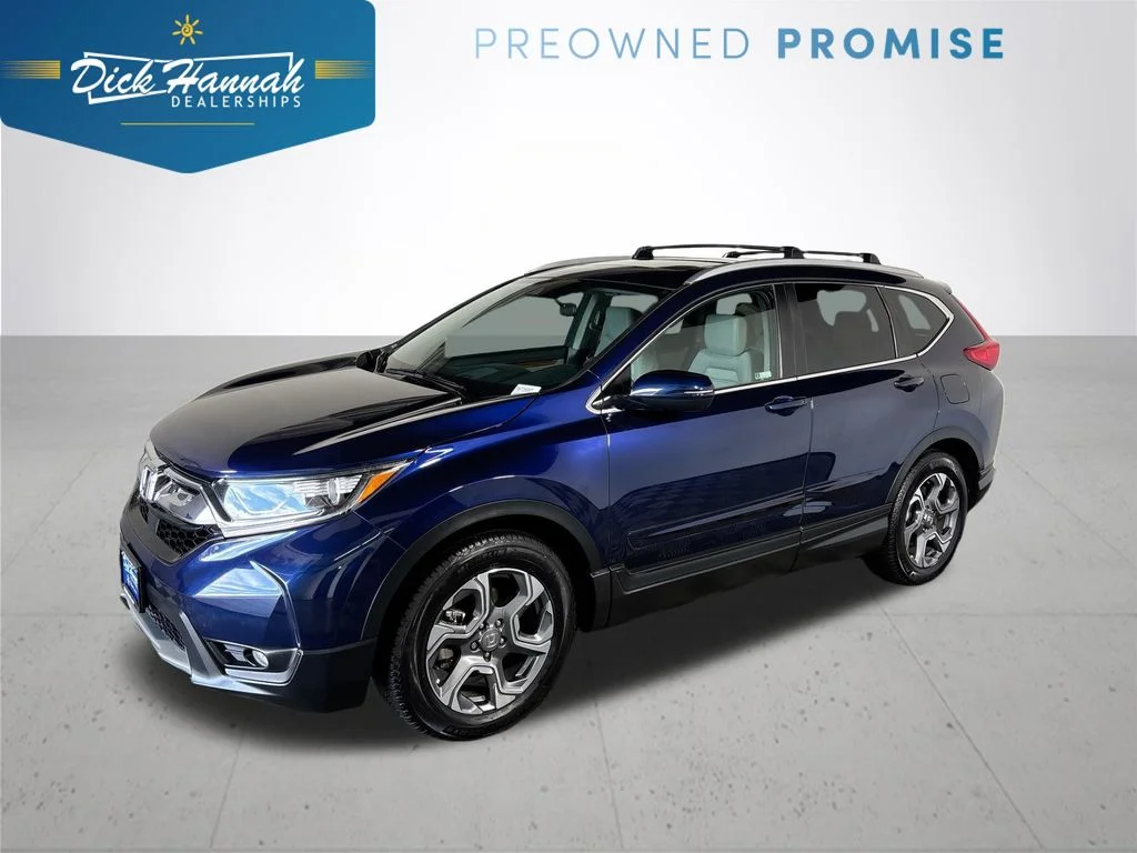 Used 2019 Blue Honda EX image 1