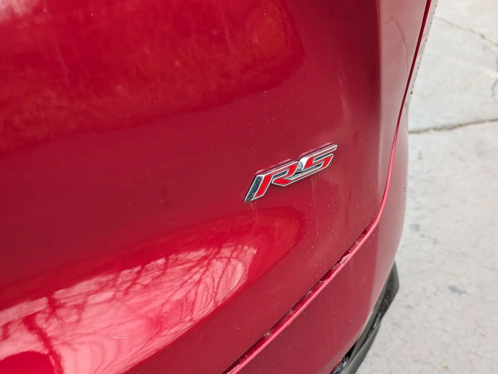 Used 2021 CHERRY RED TINTCOAT Chevrolet RS image 24