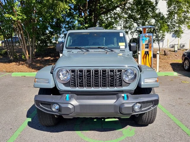 Used 2024 Gray Jeep Sport S 4xe image 2