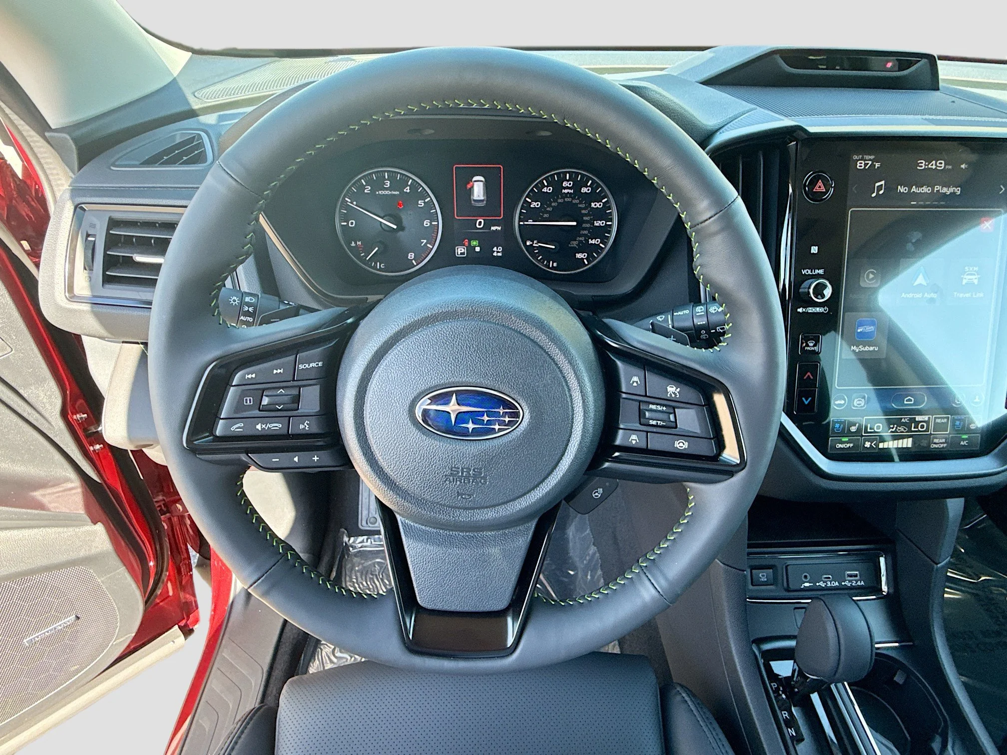 New 2026 Crimson Red Pearl Subaru Onyx Edition Touring image 27