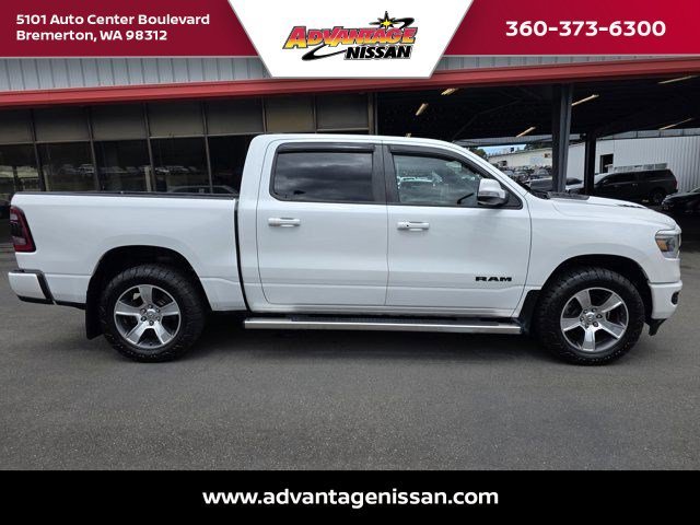 Used 2019 Ivory White Tri-Coat Pearlcoat Ram Rebel image 7