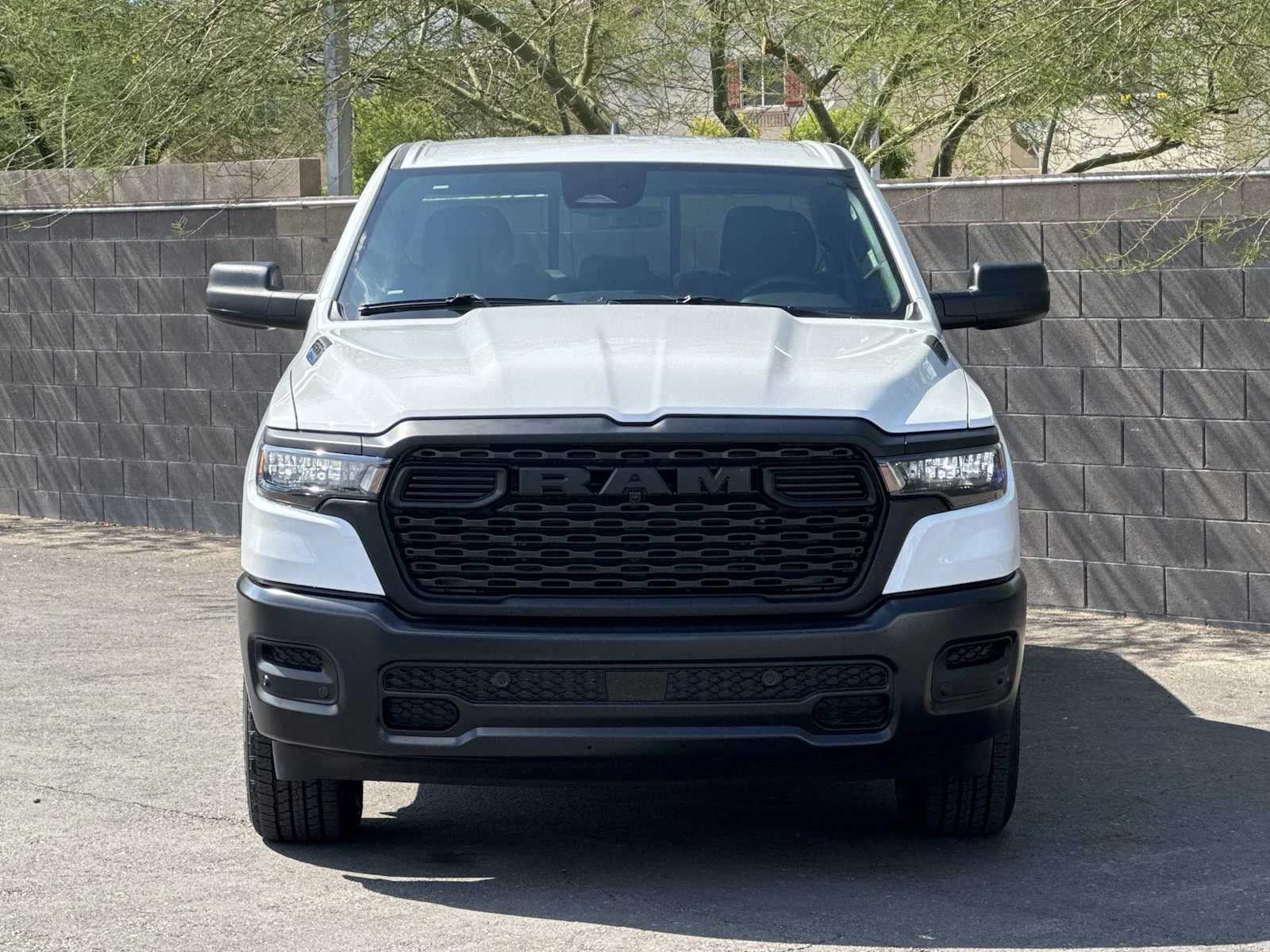 New 2026 Bright White Clear-Coat Exterior Paint RAM Tradesman image 3