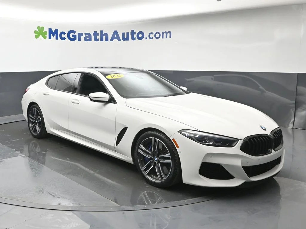 Used 2022 White BMW M850i xDrive Gran Coupe image 2