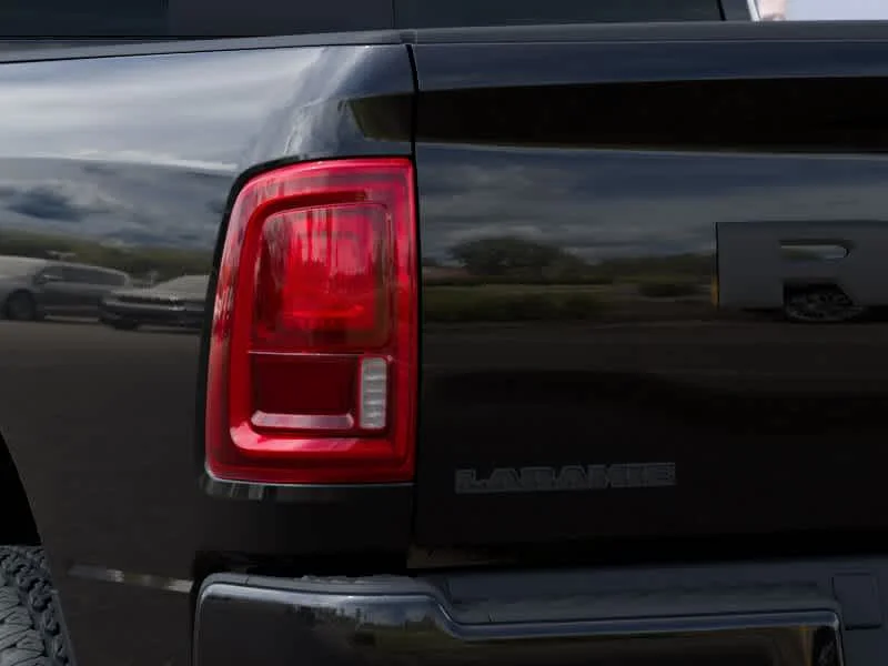 New 2027 Diamond Black Crystal Pearlcoat Ram Laramie image 9