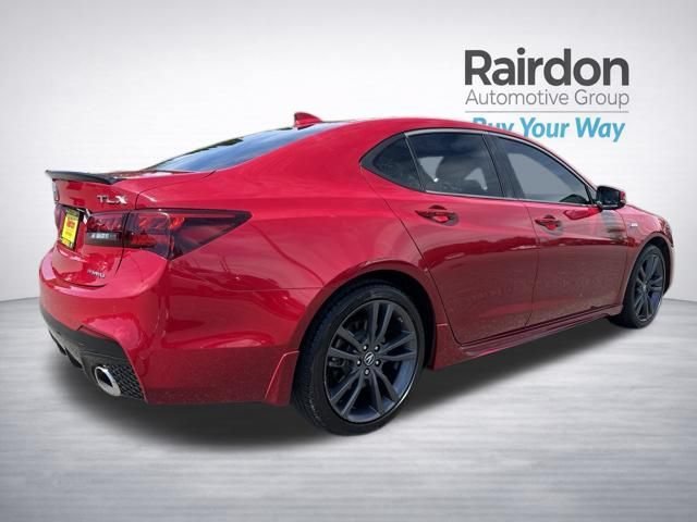 Used 2018 San Marino Red Acura 3.5L V6 image 7