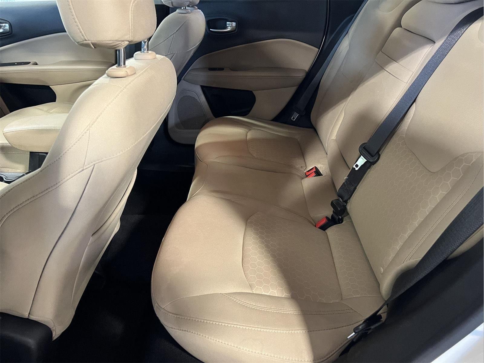 Used 2018 White Clearcoat Jeep Sport image 14