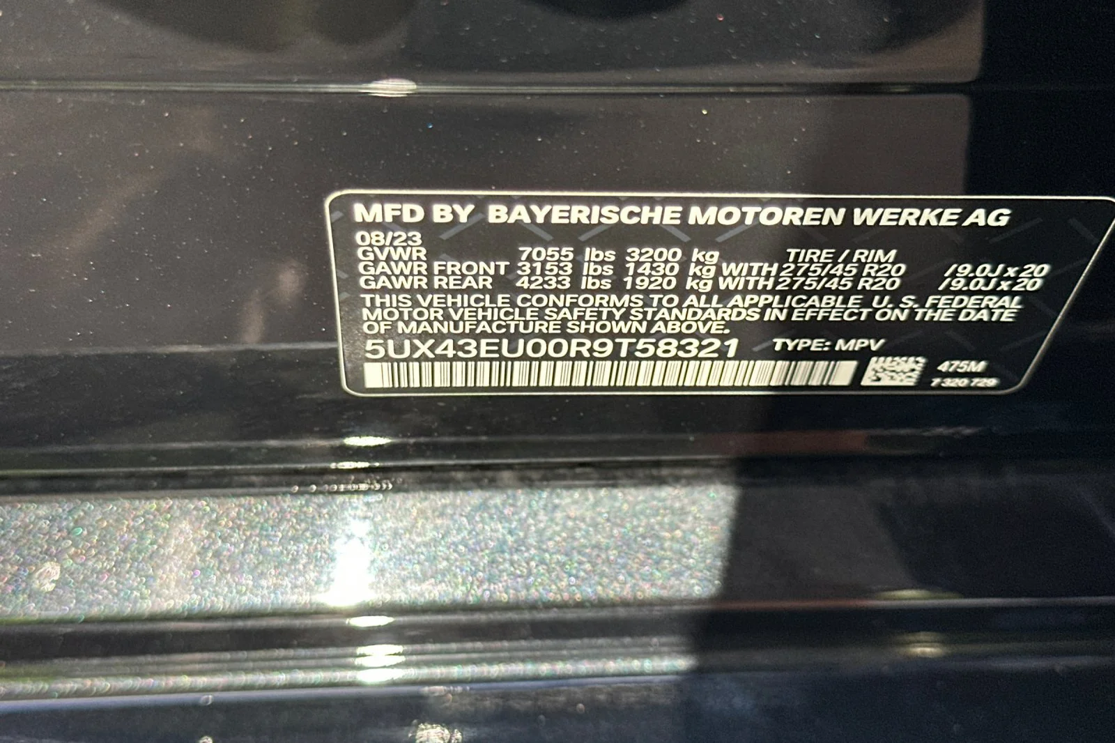 Used 2024 Black Sapphire Metallic BMW xDrive50e image 22