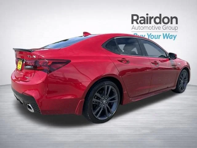Used 2018 San Marino Red Acura 3.5L V6 image 7