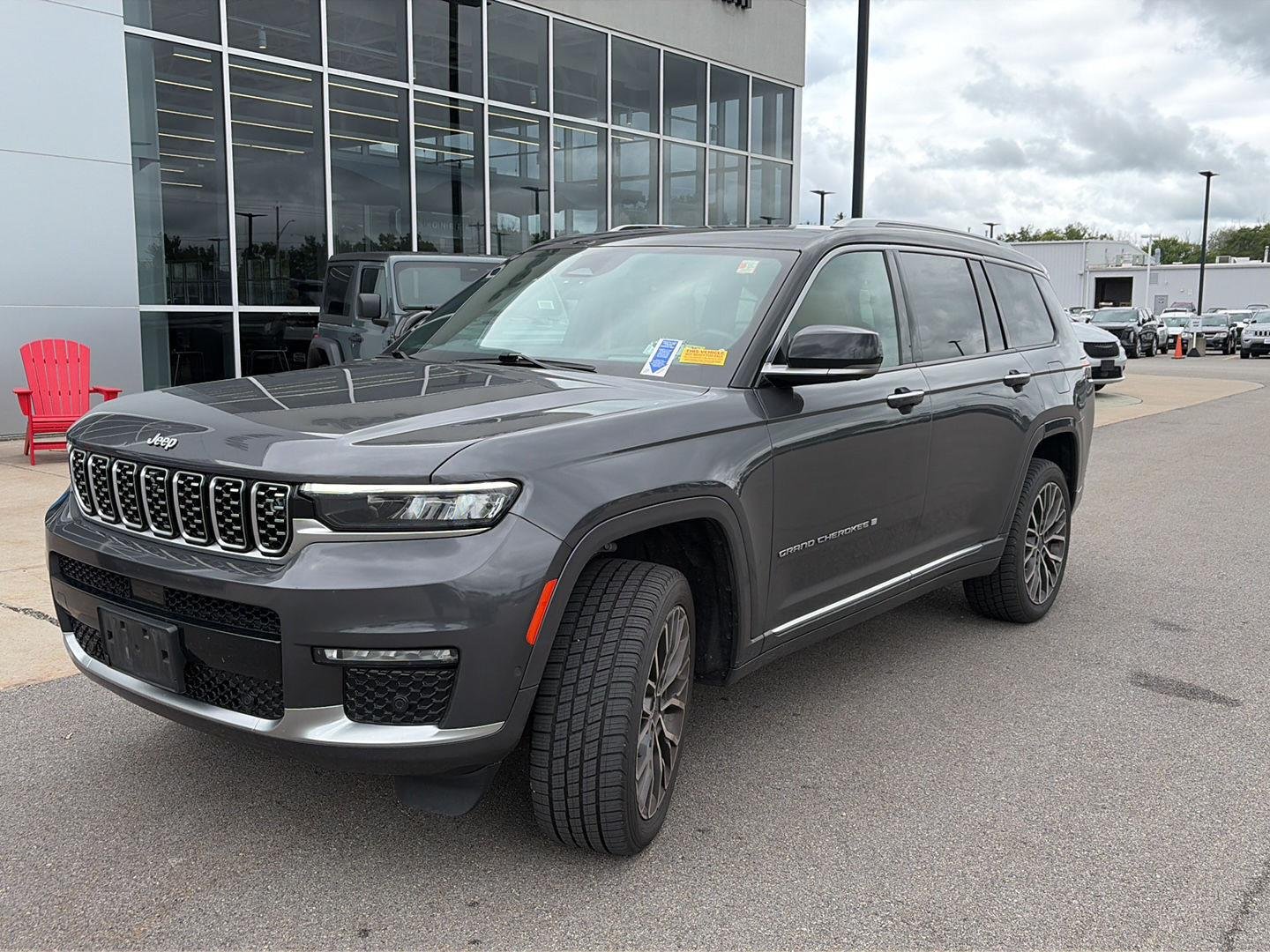 Used 2021 Baltic Gray Metallic Clearcoat Jeep Summit Reserve image 4