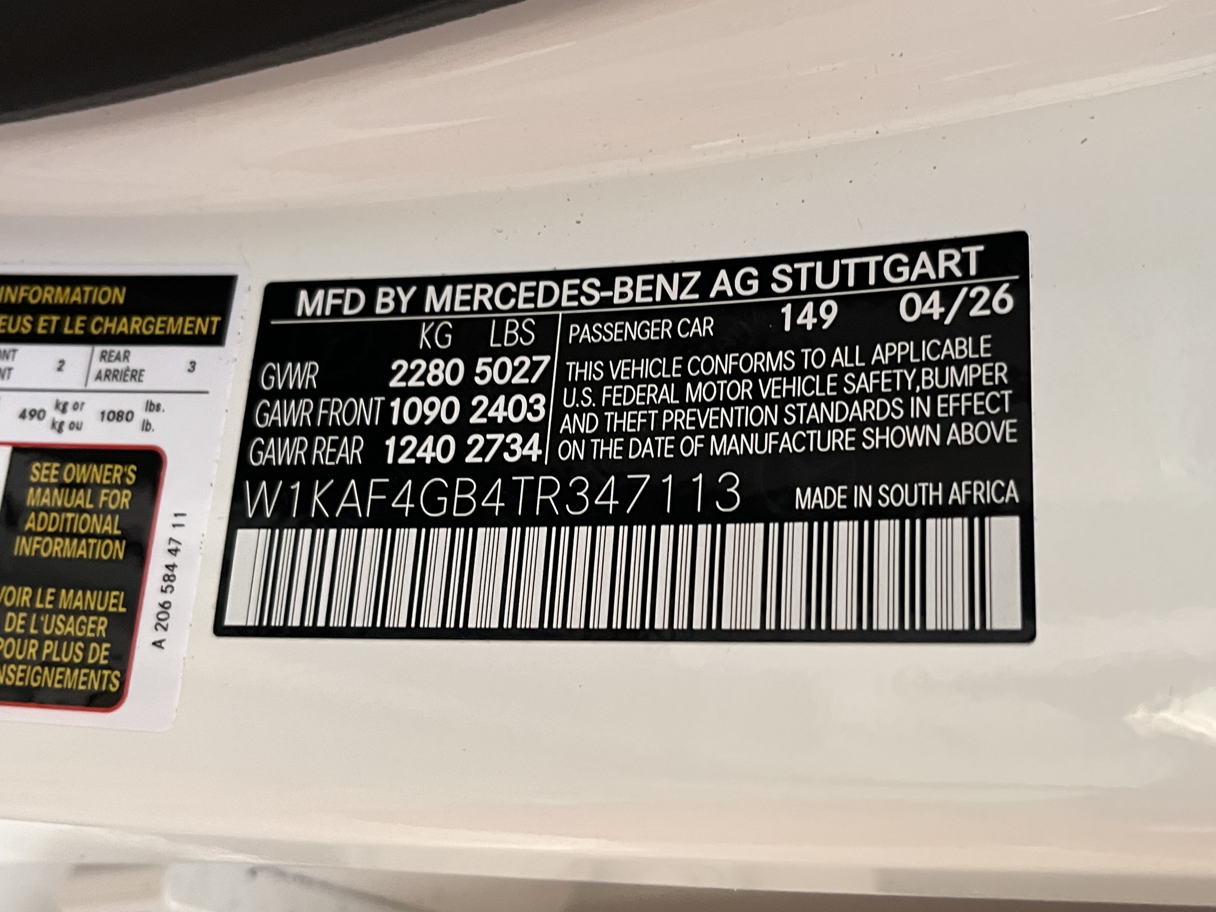 New 2026 POLAR WHITE Mercedes-Benz C 300 image 29