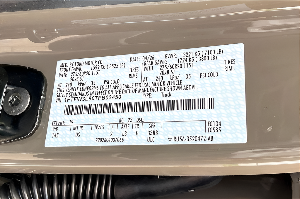 New 2026 Gray Ford XLT image 12