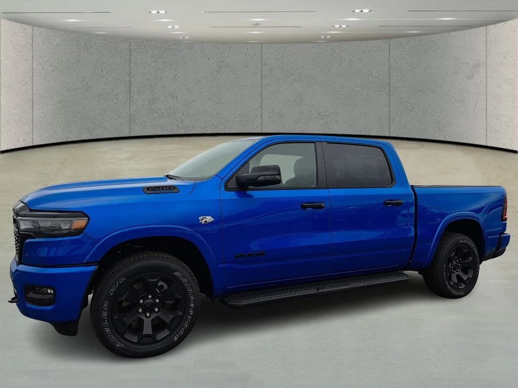 New 2026 Hydro Blue Pearl-Coat Exterior Paint RAM Big Horn/Lone Star image 9