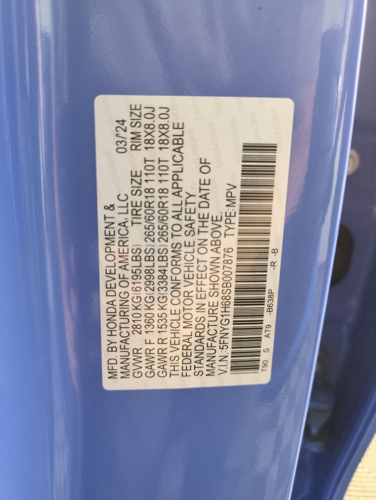 Certified Used 2025 Diffused Sky Pearl Honda TrailSport image 33